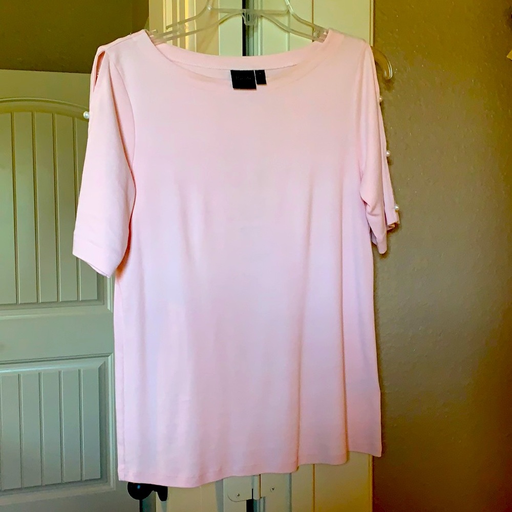 EUC Pale pink Rafaella top